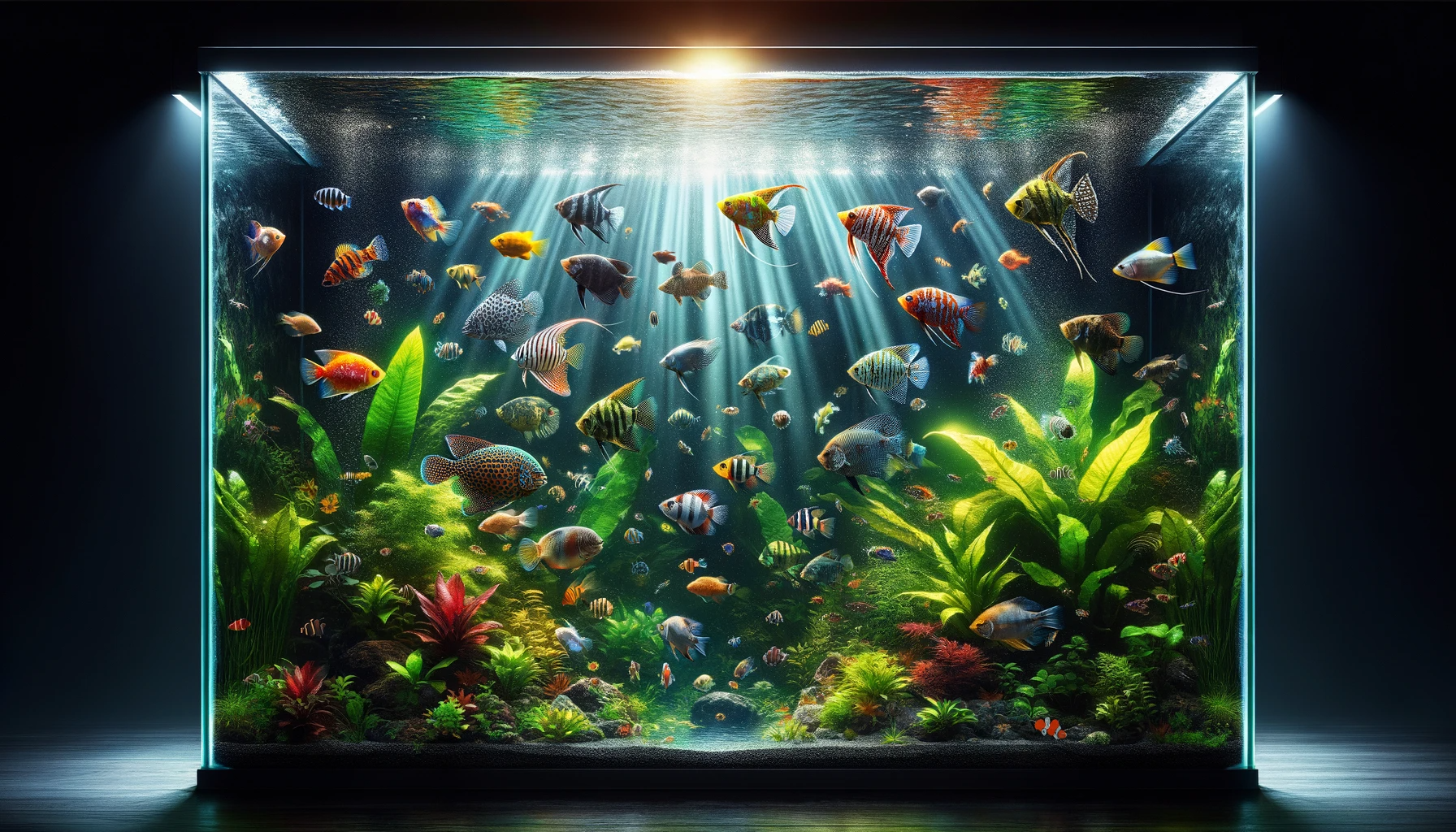 55 gallon tank fishes
