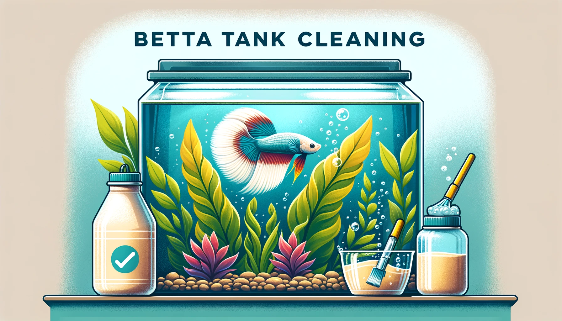 Cleaning Betta fish tank