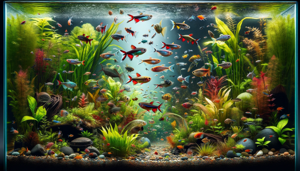 Glass Bloodfin Tetras and tank mates